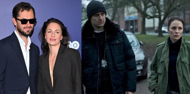 TYLKO NA PUDELKU: Katarzyna Wajda spotyka się z Bartłomiejem Kotschedoffem, z którym gra w "Odwilży". "Są bardzo zakochani"