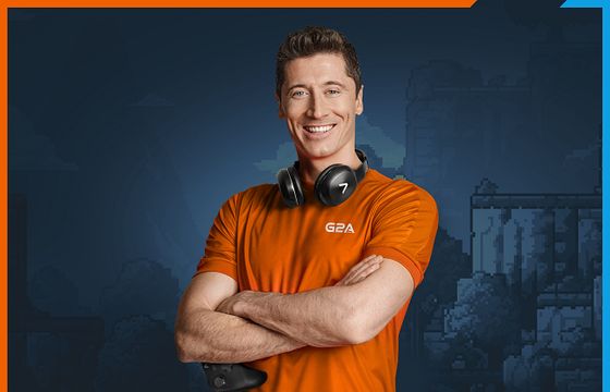 Robert Lewanowski rozpoczyna współpracę z G2A.com