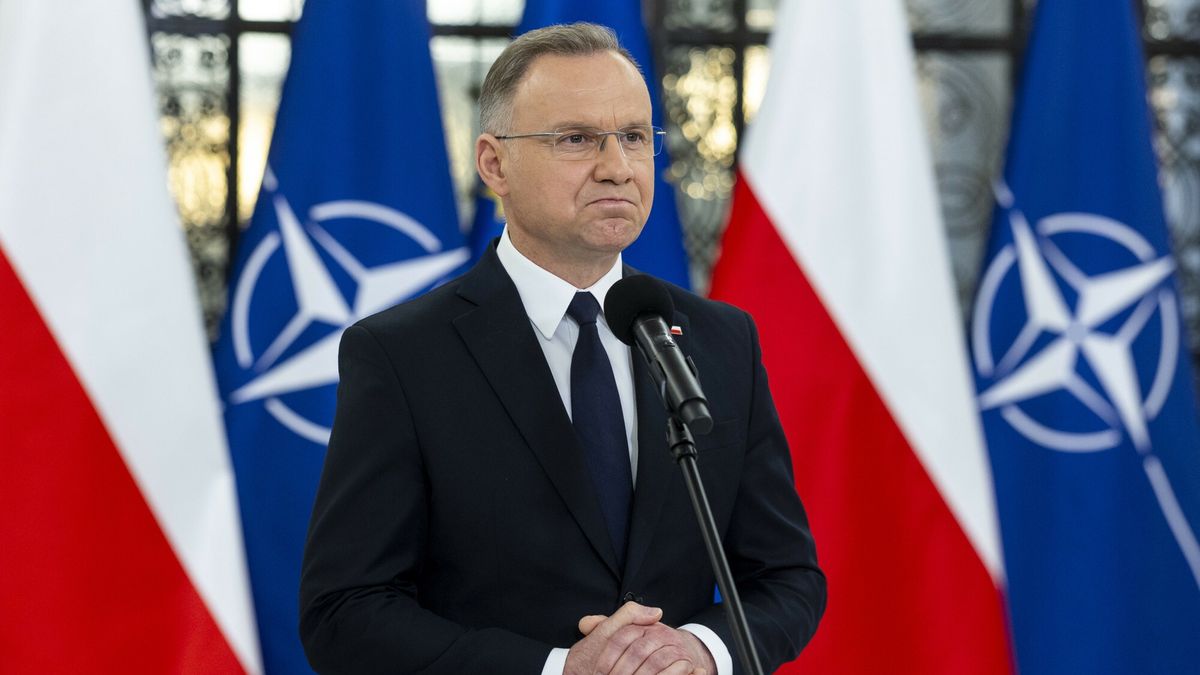 Reporter archiwum 2025 04
23.04.2025 Warszawa Sejm 33. posiedzenie Sejmu X kadencji fot. Andrzej Iwanczuk/REPORTER
N/z: Andrzej Duda
Andrzej Iwanczuk/REPORTER