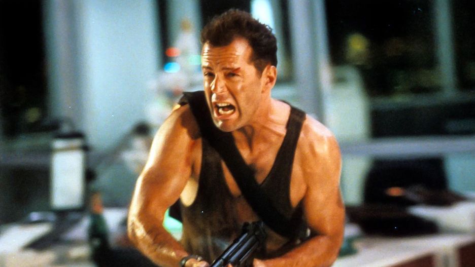 Bruce Willis w "Szklanej pułapce"