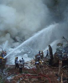 Katastrofa lotnicza w Indiach