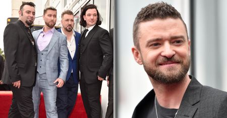 "Chłopaki" z 'N Sync odsłaniają swoją gwiazdę w Alei Sławy (ZDJĘCIA)