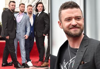 "Chłopaki" z 'N Sync odsłaniają swoją gwiazdę w Alei Sławy (ZDJĘCIA)