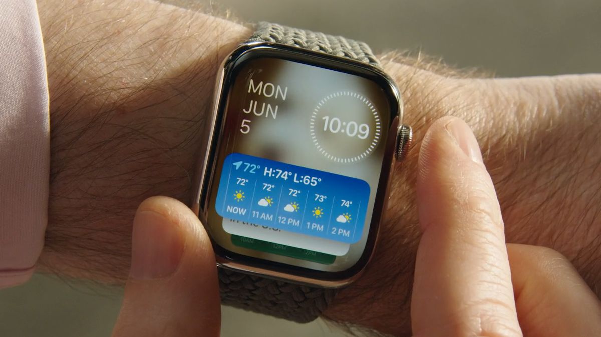 Widżety w watchOS 10