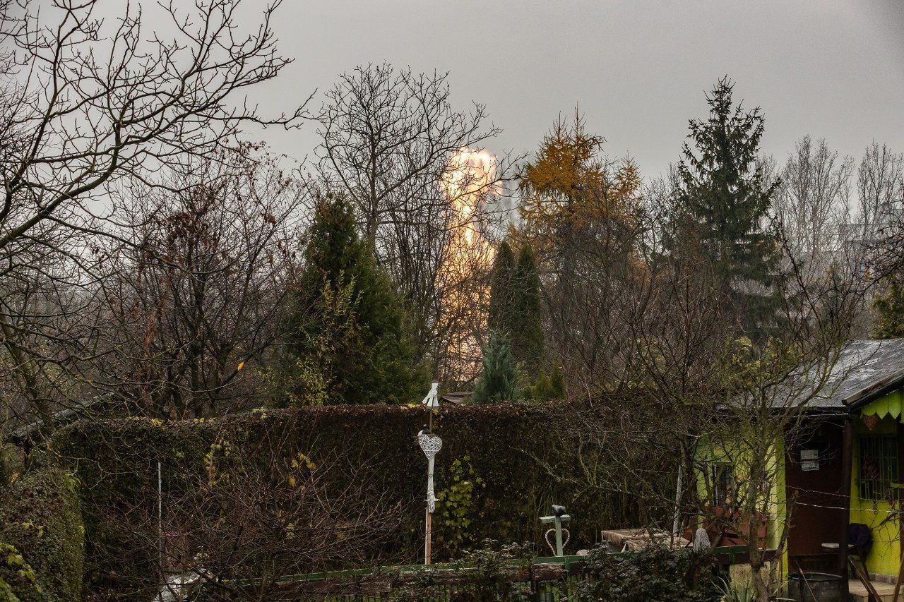 Pożar Gazu na os. Podwawelskim