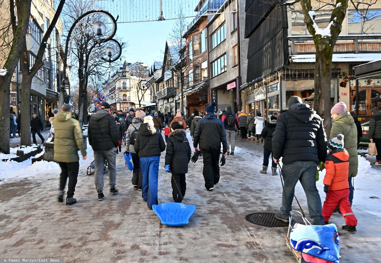 Turyści z Węgier szturmują Zakopane