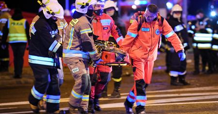 Kaszyce. Wypadek autokaru na A4. Wielka akcja służb ratunkowych
