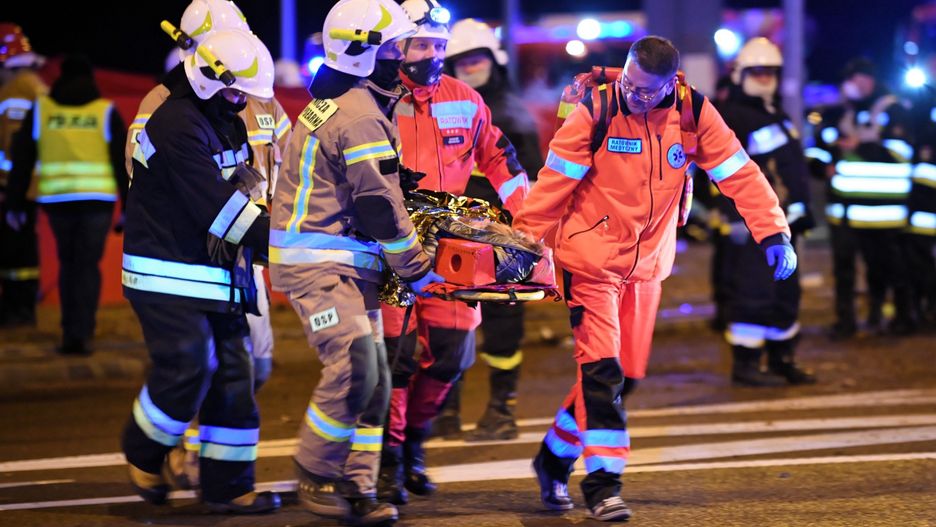 Kaszyce. Wypadek autokaru na A4. Wielka akcja służb ratunkowych