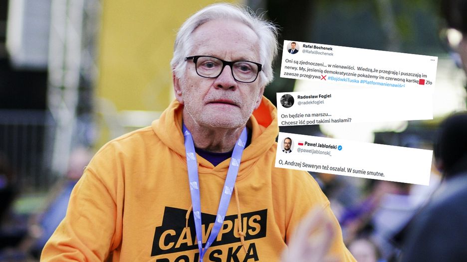 Politycy Prawa i Sprawiedliwości zareagowali na nagranie Andrzeja Seweryna