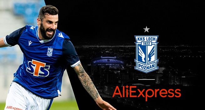 AliExpress sponsorem Lecha Poznań