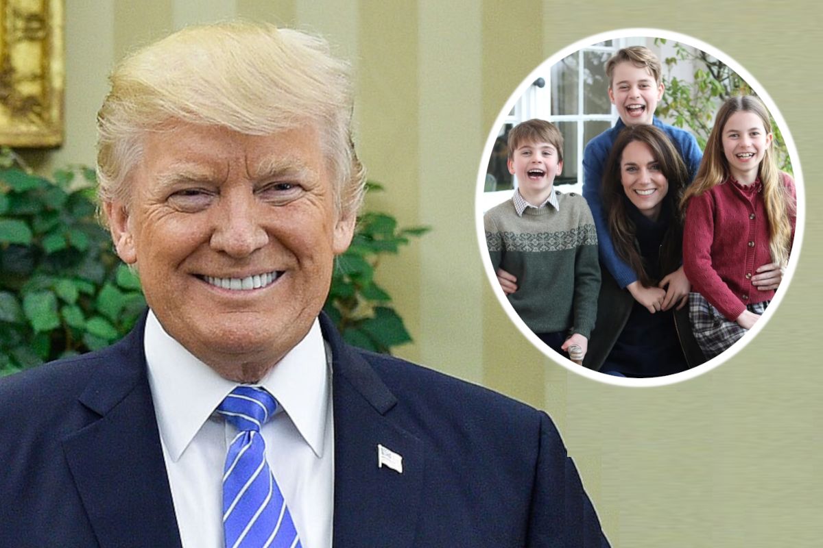 Donald Trump w obronie księżnej Kate.
