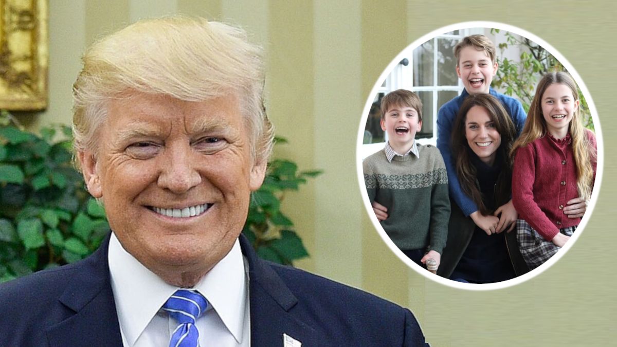 Donald Trump w obronie księżnej Kate.