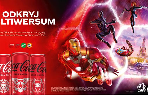 Coca-Cola współpracuje z Marvelem. Specjalna linia napojów i loteria