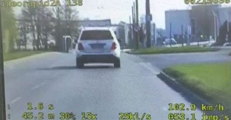 Mercedes pędził przez Tychy. W kilkadziesiąt sekund 20 punktów karnych