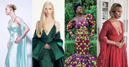 Złote Globy 2021: NAJLEPSZE kreacje gwiazd na gali - Elle Fanning, Anya Taylor-Joy, Viola Davis (ZDJĘCIA)