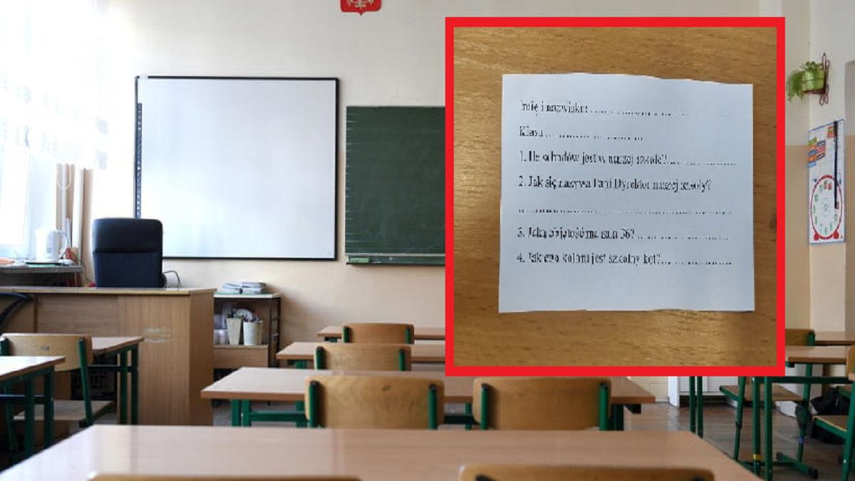 Kartkówka w Prima Aprilis. Nauczyciel naprawdę o to zapytał
