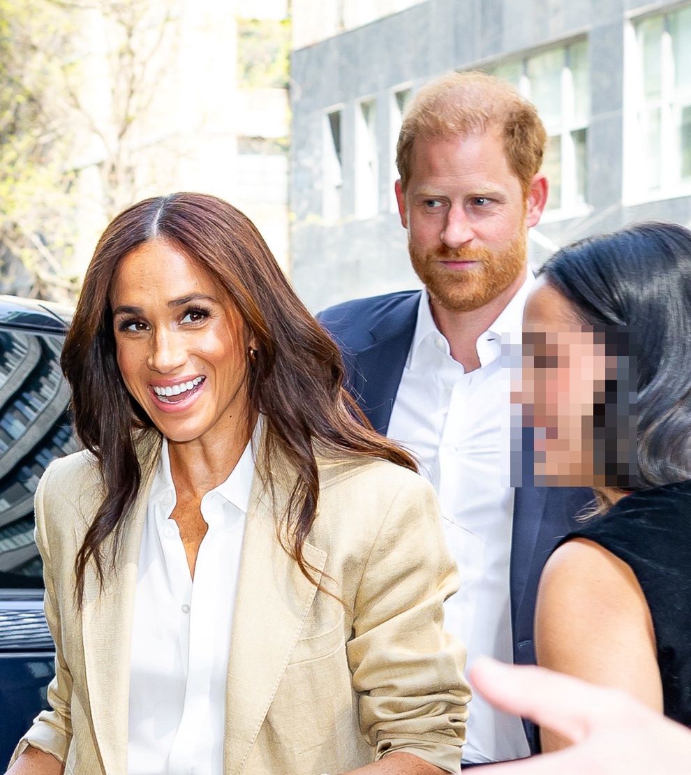 Meghan Markle i książę Harry na gali w Nowym Jorku