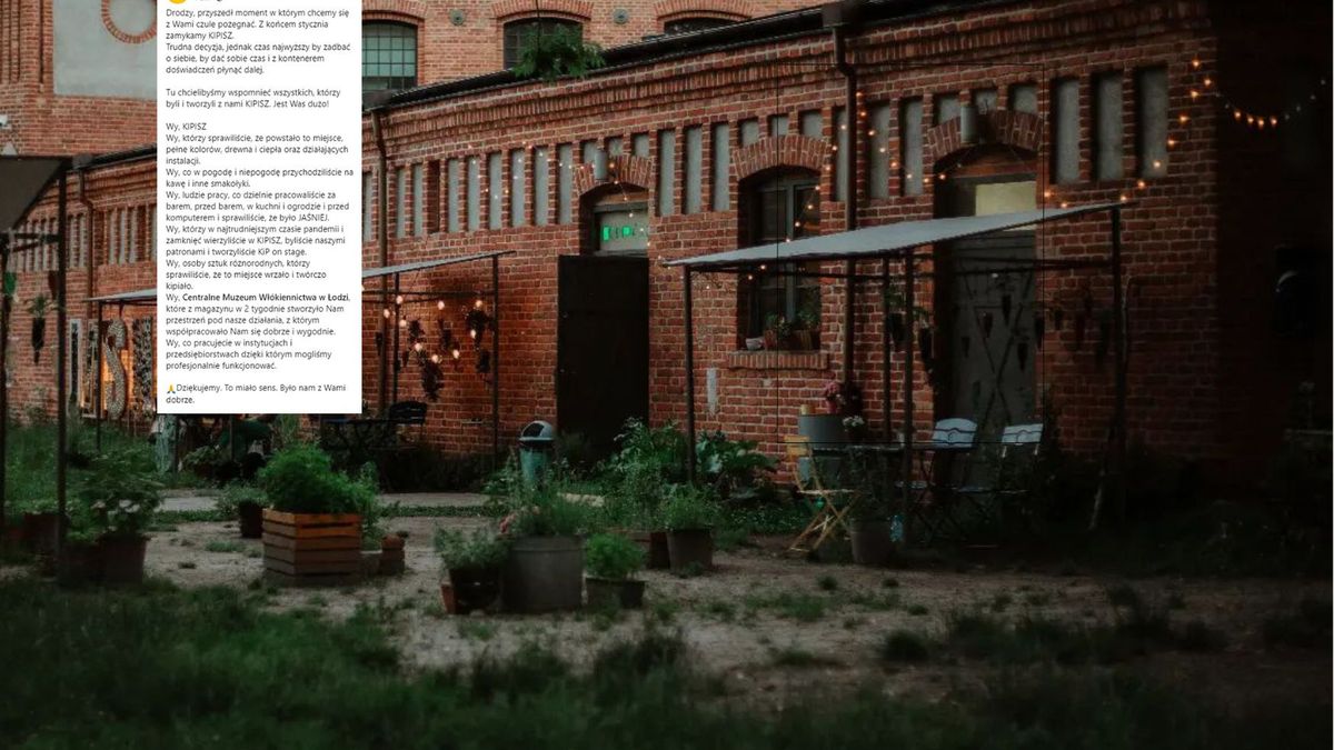 Łódzka klubokawiarnia po podwyżkach znika z mapy miasta