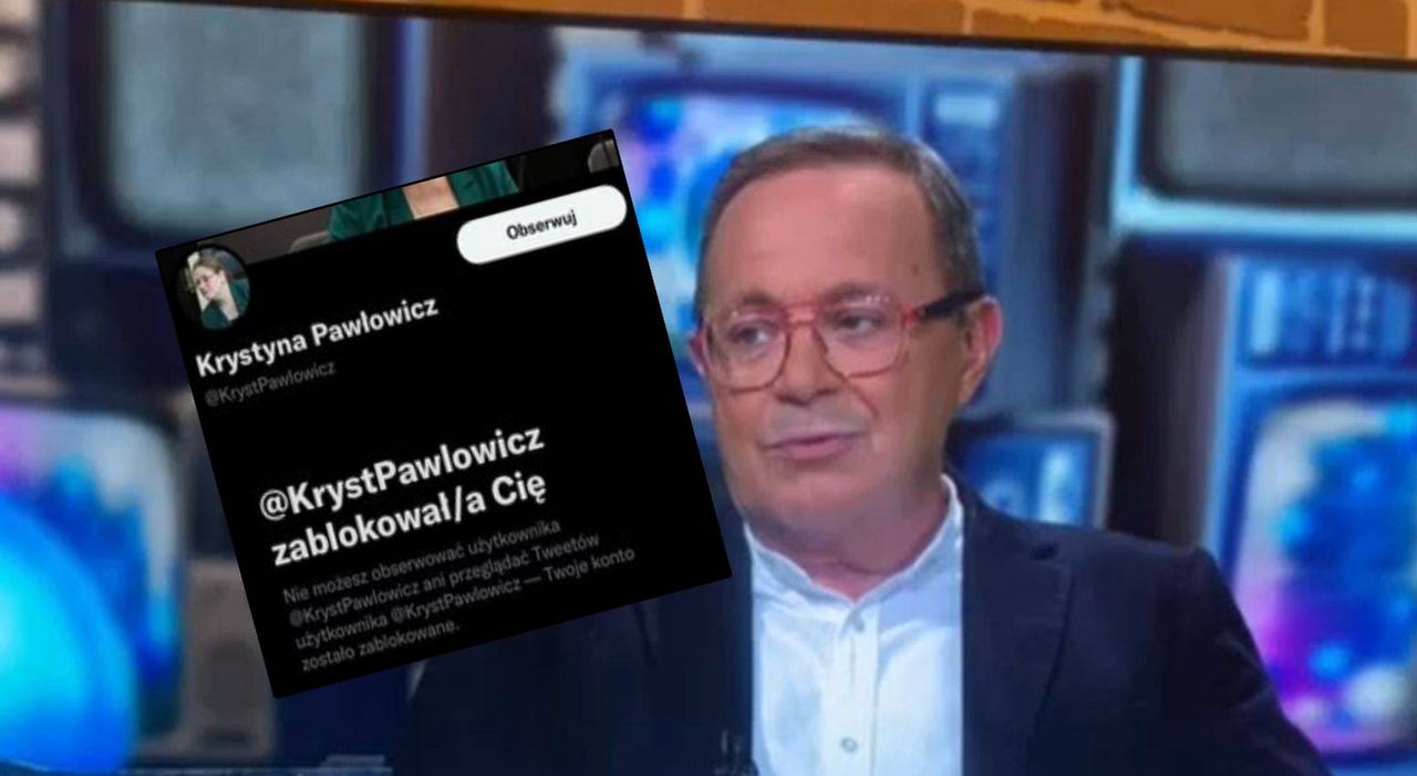 Profil "Szkła kontaktowego" na Twitterze został zablokowany przez Krystynę Pawłowicz 