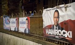 Incydent w Szczecinie. Na balkonie baner, ktoś strzelał do okien