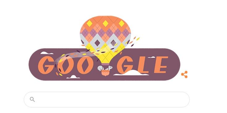 Równonoc jesienna Google Doodle