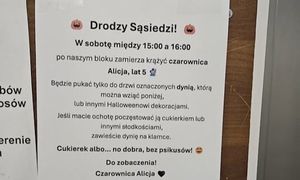 5-letnia Alicja zwróciła się do sąsiadów. Kartka szybko została zerwana