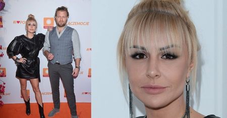 Ramówka Polsatu. Blanka Lipińska w skórzanej sukience lansuje się na ściance (FOTO)