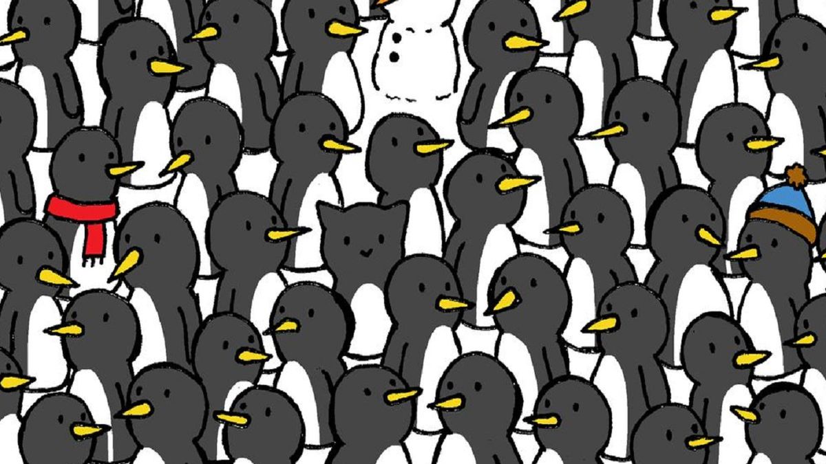 Znajdziesz trzy koty na obrazku? Mało komu się to udaje