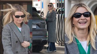 Małgorzata Kożuchowska zajechała na stację benzynową porsche wartym PÓŁ MILIONA. Tankowanie wyniosło ją 666 zł (ZDJĘCIA)