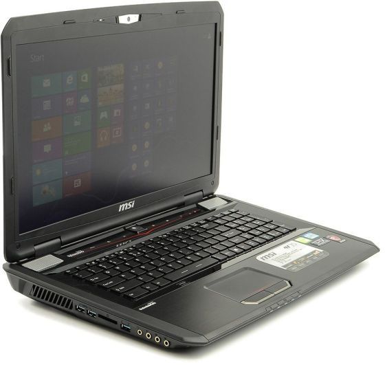 MSI GT70 laptop widok system Windows 8