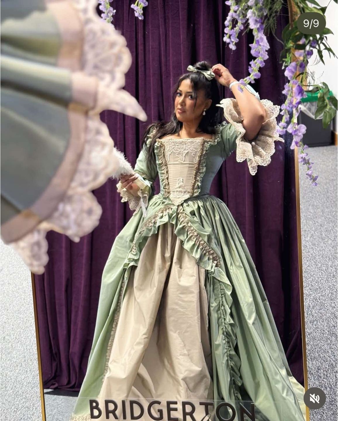Patricia Kazadi na planie "Bridgertonów"