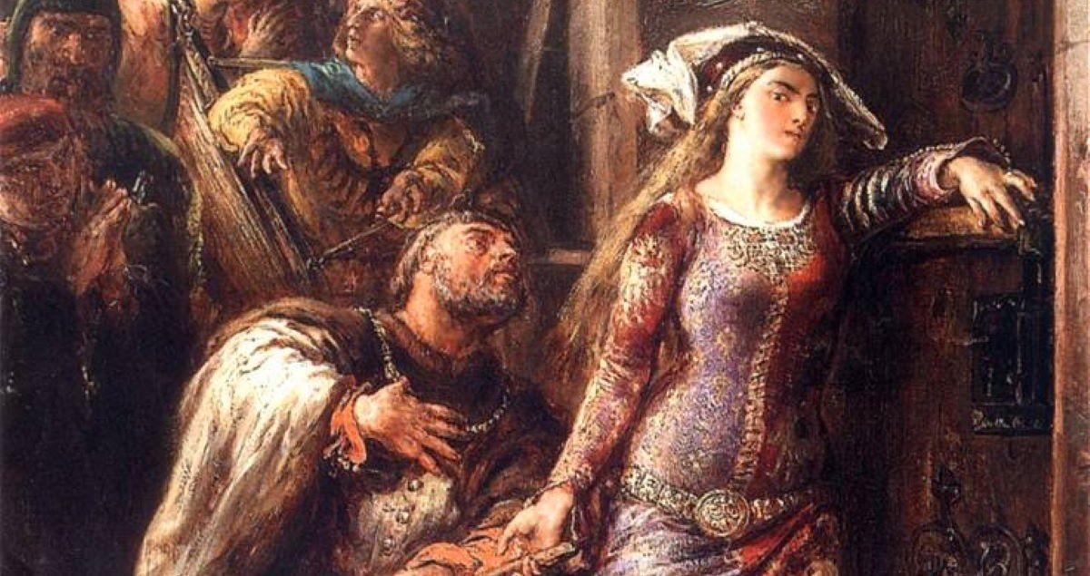 Jadwiga Andegaweńska i Dymitr z Goraja