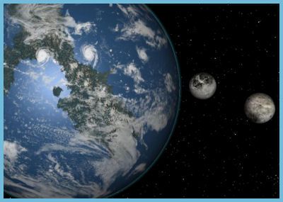 Czy Ziemia miała dwa księżyce?