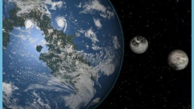 Czy Ziemia miała dwa księżyce? 1