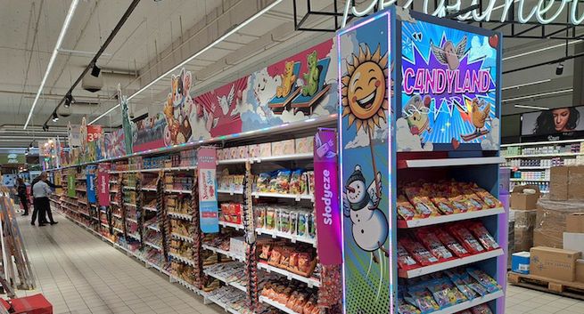 Carrefour otwiera „sklep” ze słodyczami z całego świata. „Odpowiedź na potrzeby klientów z pokolenia Y, Z”