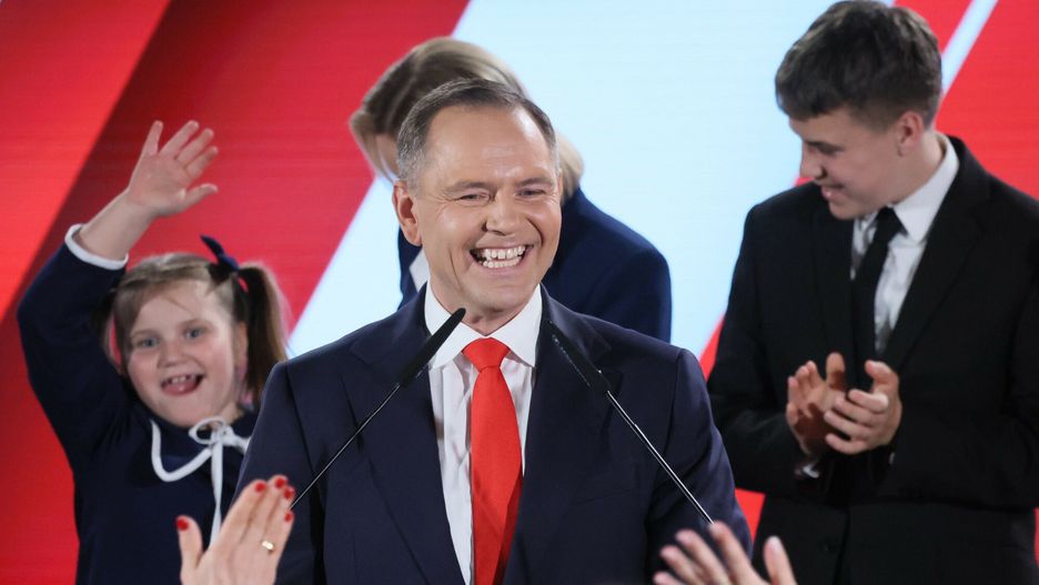 Wieczór wyborczy Karola Nawrockiego
