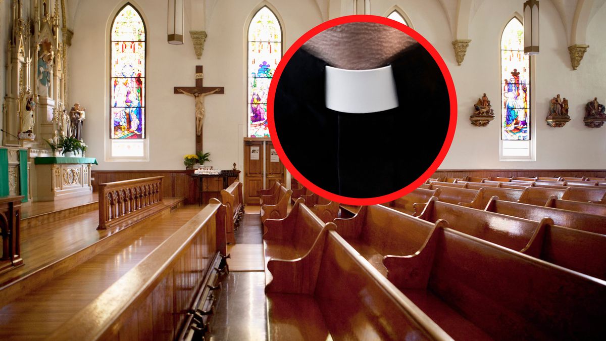 Skandaliczne sceny w kościele.