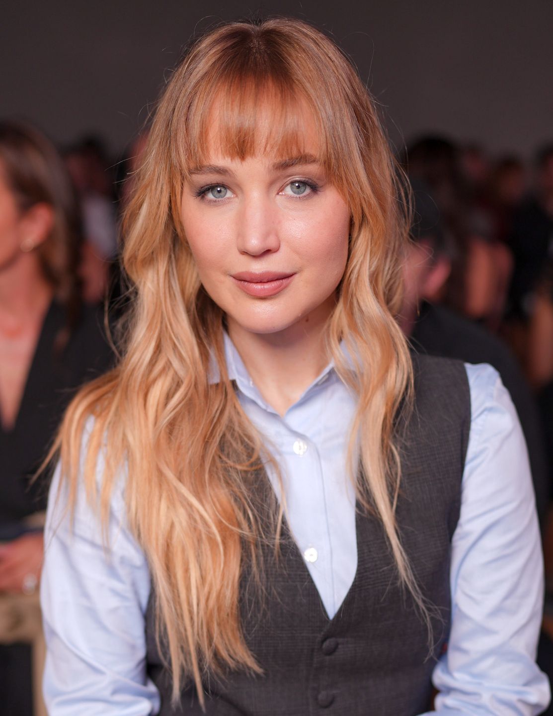 Jennifer Lawrence na pokazie Diora