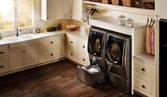 LG zapowiada TwinWash, pralko-suszarkę Centum System i szafę LG Styler