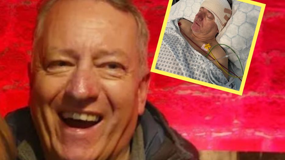 Ojciec dwójki dzieci mierzy się z rzadkim guzem mózgu