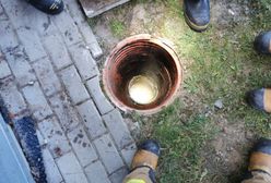 3-letni Franek utknął pod ziemią. Policjantka ruszyła mu na pomoc
