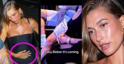 Hailey Bieber JEST W CIĄŻY?! Fani Justina już żartują: "Dadzą córce na imię SELENA" (ZDJĘCIA)