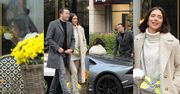 Popołudnie Klaudii Halejcio: herbatka w knajpce, spacer z partnerem milionerem i przejażdżka lamborghini za 1,2 mln (ZDJĘCIA)