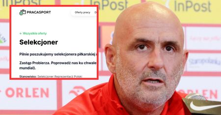 Ogłosili: "Szukamy następcy Probierza". Takie wymagania musi spełnić kandydat