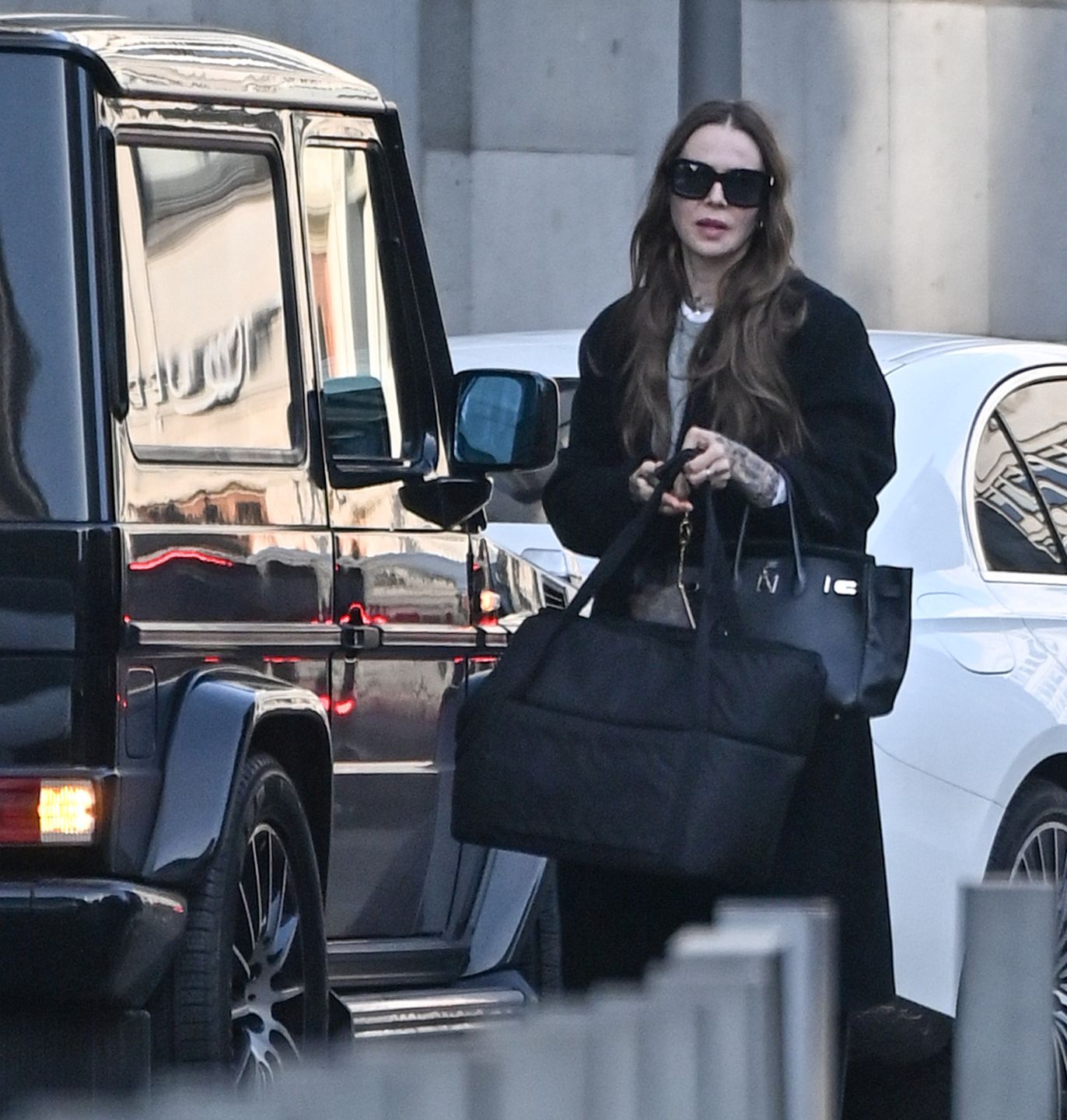 Maja Sablewska parkuje na zakazie