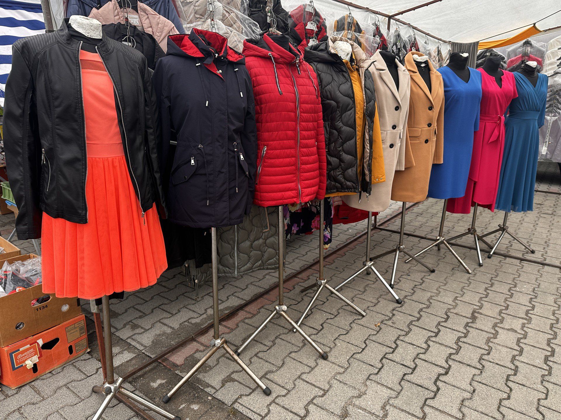 Jesienna moda z targu