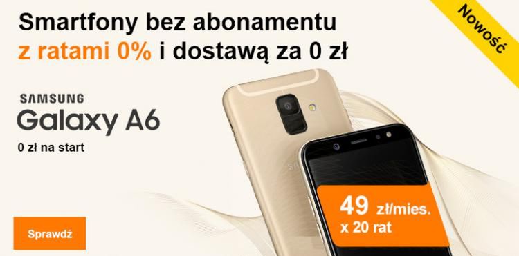 Świetna oferta dla klientów Orange. Smartfony w atrakcyjnych cenach i ratach 0 proc. 2
