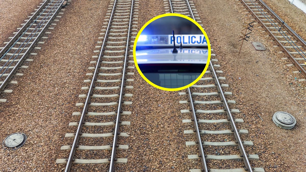 Śmiertelny wypadek na kolei.