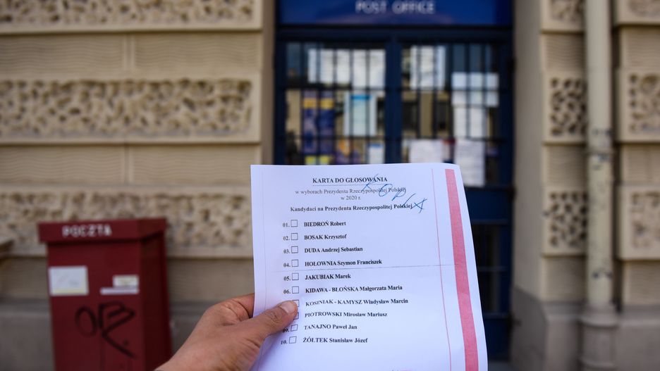 Wybory prezydenckie 2020. Poczta Polska miała otrzymywać spisy wyborców uprawnionych do głosowania