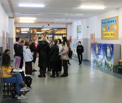 Tak polscy uczniowie przyjmują ukraińskich rówieśników. Dyrektorka zachwycona